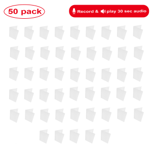 50 Pack Blank Recordable Cards