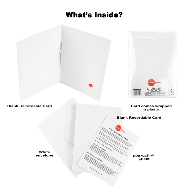 What's Inside Blank Recordable Card Content
