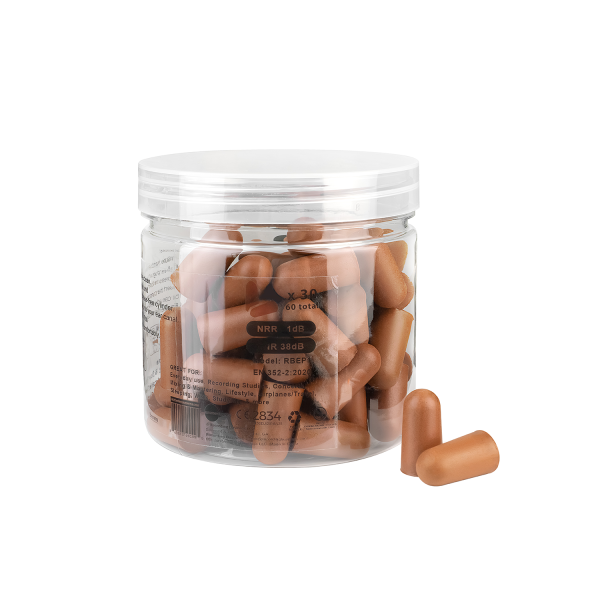 Brown Earplugs