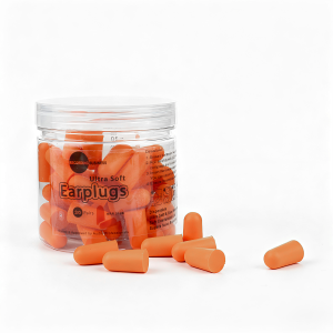 Ultra Soft Earplugs - 30 Pairs (31 dB NRR) - Orange