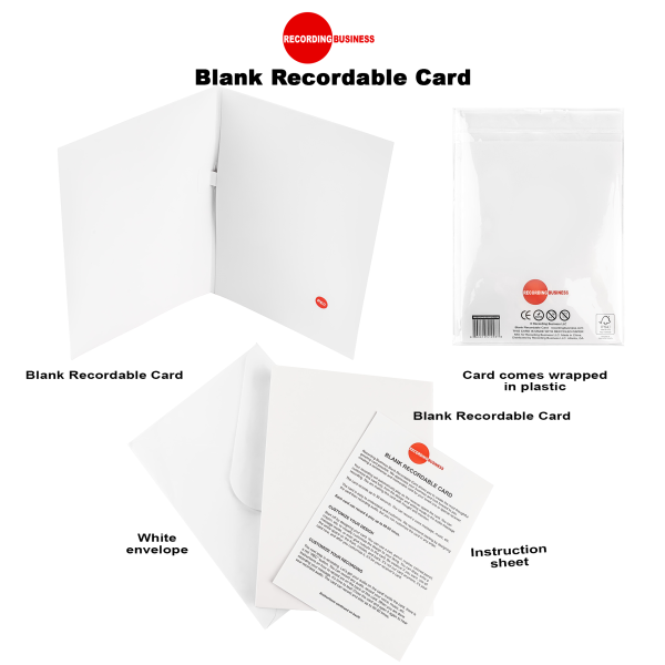RB Blank Recordable Card
