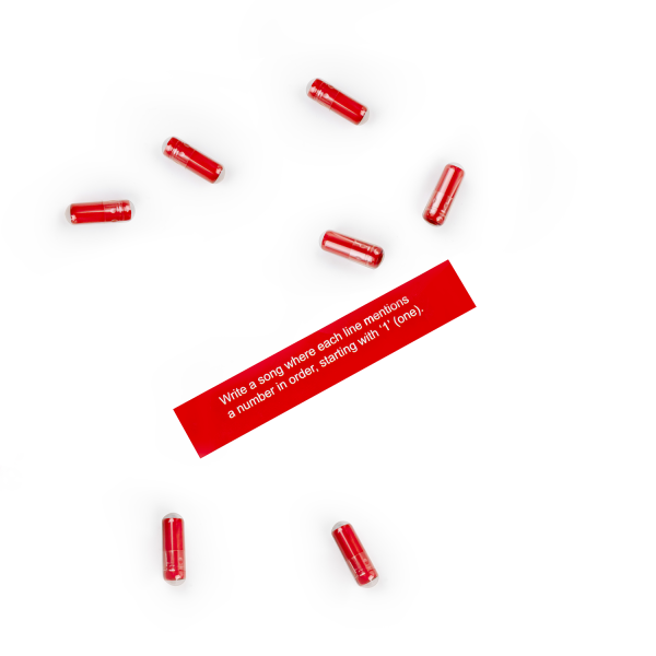 Writer's Block Pain Relief Capsules